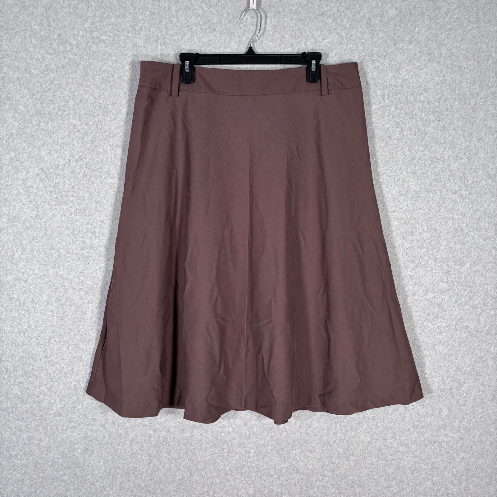 Merona Midi Skirt Size 18 Flutter Flowy Modest Neutral Cottage Granny Academia